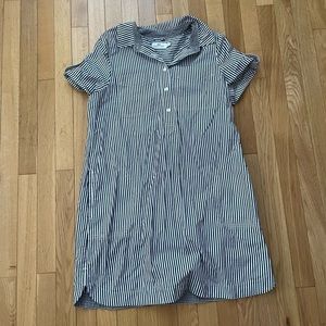 Vineyard Vines striped dress - with pockets!- size 12